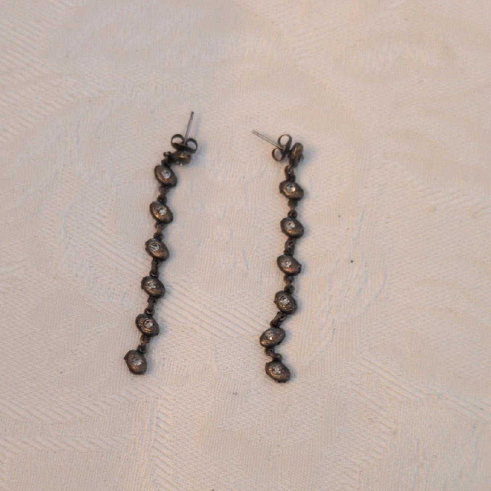 Elegant Silver Drop Earrings